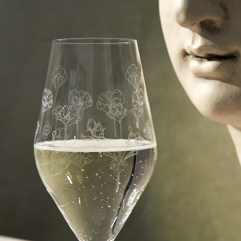 Flower champagne - 2 stk.