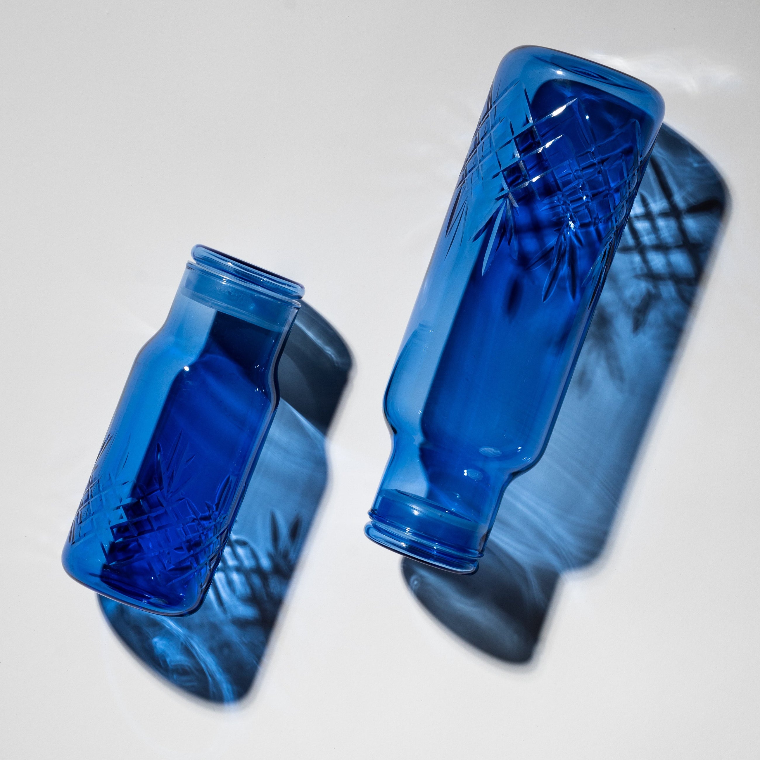 Crispy Bottle Large Blue - 2 stk