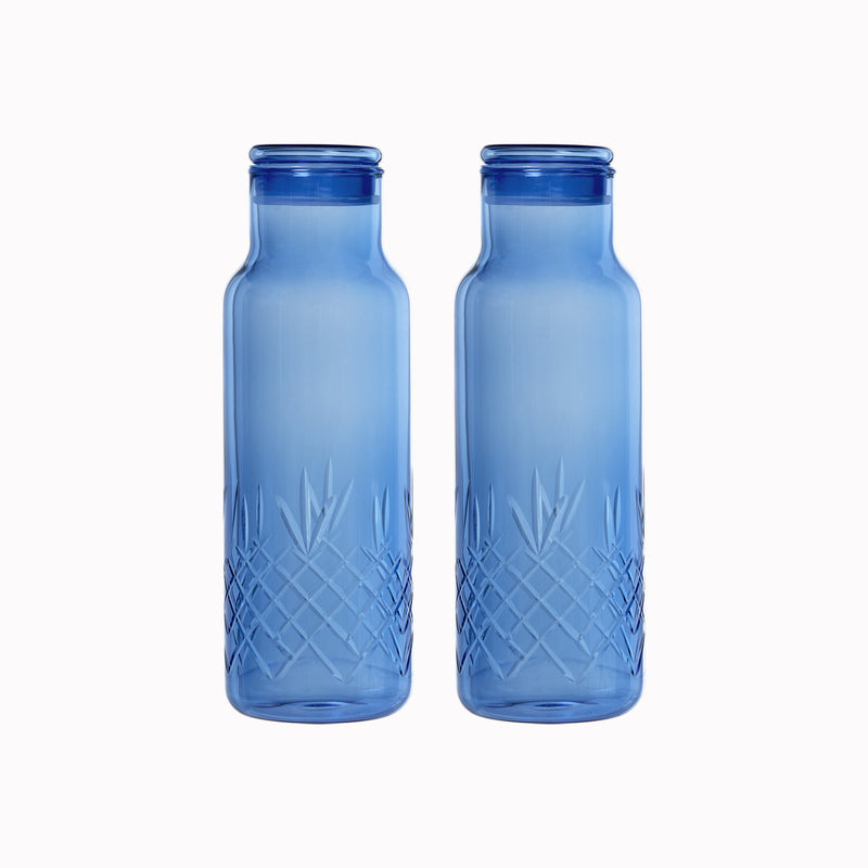 Crispy Bottle Large Blue - 2 stk
