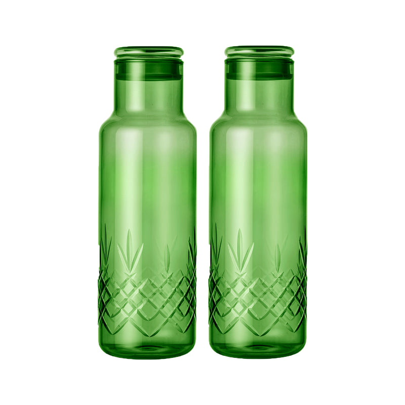 Crispy Bottle Large // Green - 2 stk.