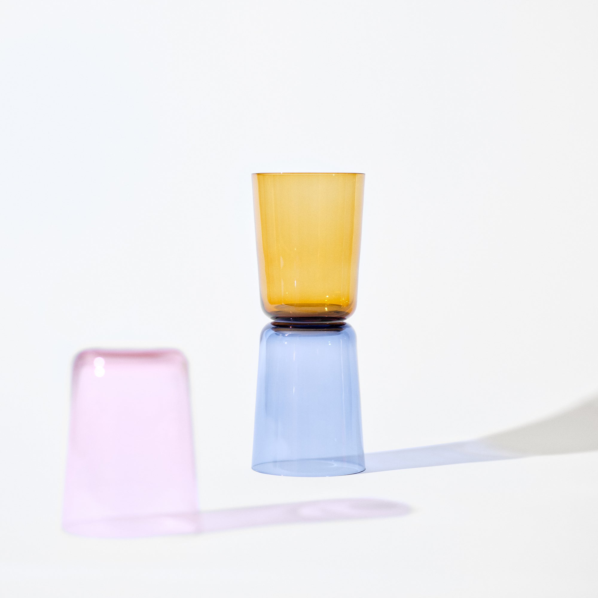 New York Water L Citrine // Amber - 2 stk.