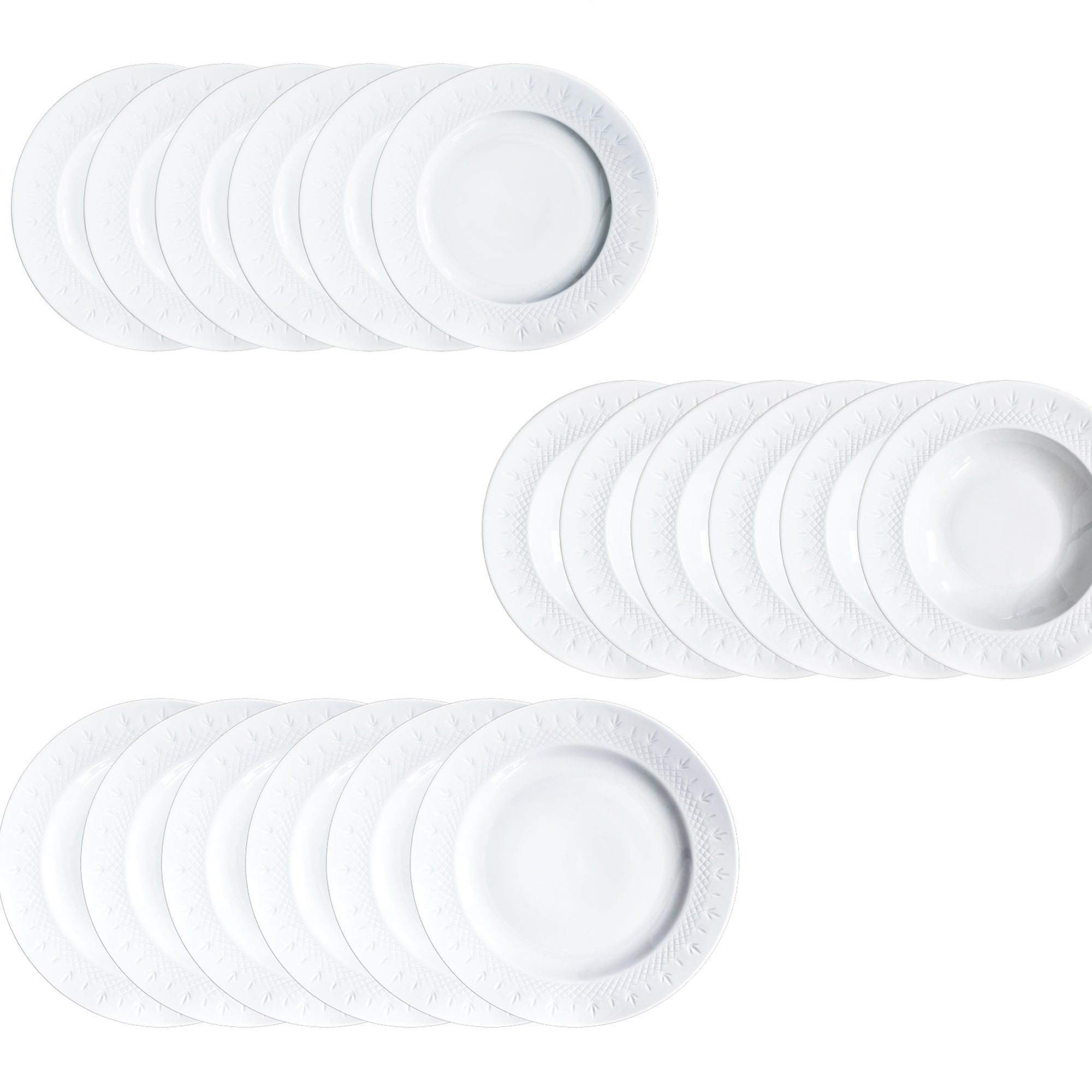 Crispy Porcelænssampak - 18 stk.