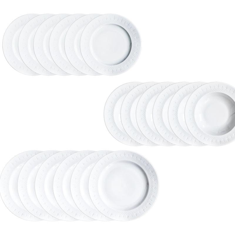 Crispy Porcelænssampak - 18 stk.