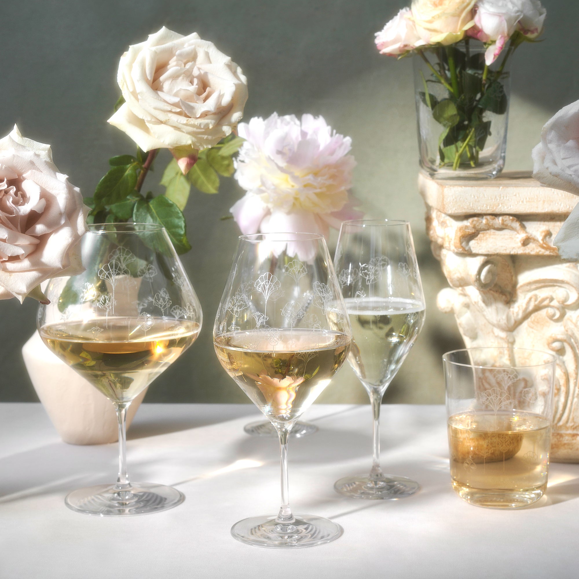 stk. 2 - wine Flower 25cm skål flower 1x denmark bagger erik | Bagger Frederik 食器